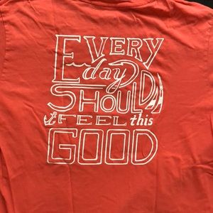 Men’s Medium SS Orange Tee